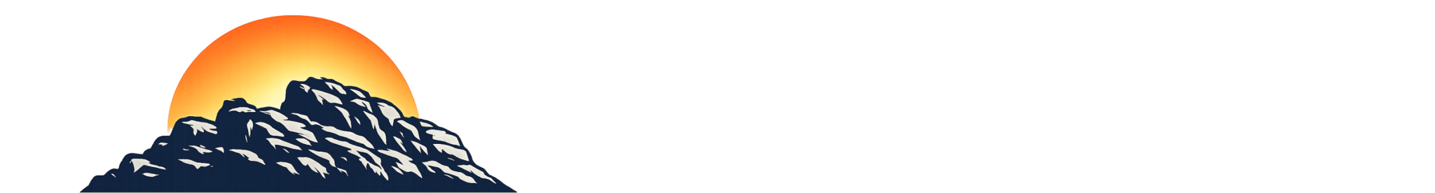 SIM STUDIOS logo with an orange sun rising behind dark blue mountains and the subtitle 'a division of arroyo west studios'